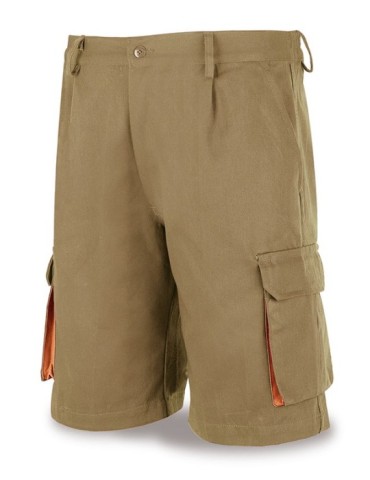 BERMUDA MULTIBOLSILLO BEIGE