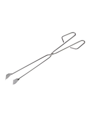 TENACILLA BARBACOA INOX LARGA