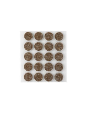 FIELTRO ADHESIVO MARRON