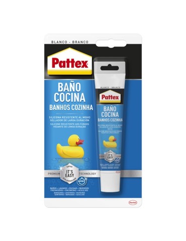 SILICONA COCINA BAÑO BLANCA