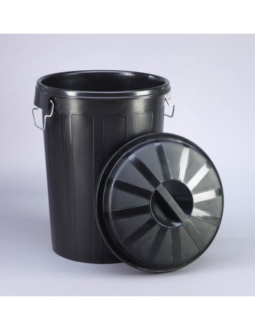 CUBO BASURA INDUSTRIAL C/ TAPA