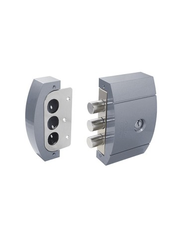 CERRADURA SOBREP SEG T60 ALUM