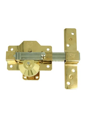 CERROJO SEG. ANTIBUMPING A/ORO