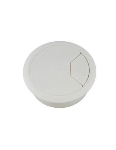 TAPON PASACABLES BLANCO BL 1PZ