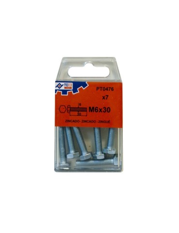 TORNILLO DIN933 C/EXAG ZN C/7