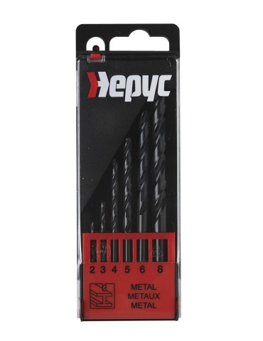 BROCA HSS DIN 338N JGO 6 PZS