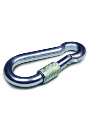 MOSQUETON BOMBERO C/SEGURO ZN