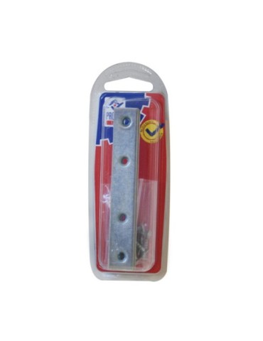 PLACA RECTA UNION ZN BL.4 PZS
