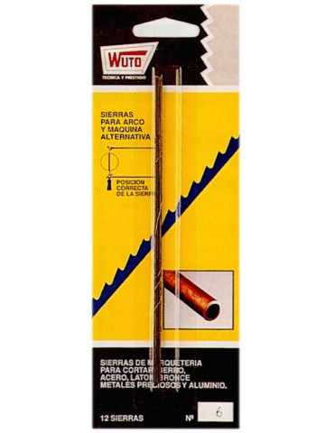 SIERRA MARQ.METAL BLISTER 12UD