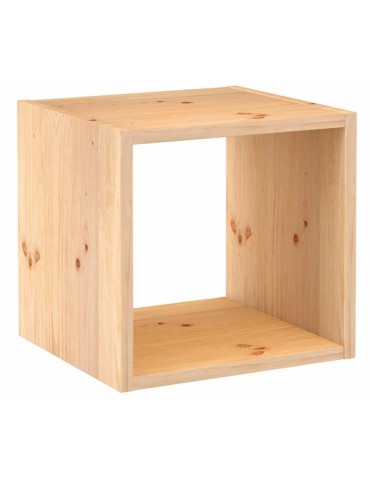 ESTANTERIA MADERA CUBO DINAMIC