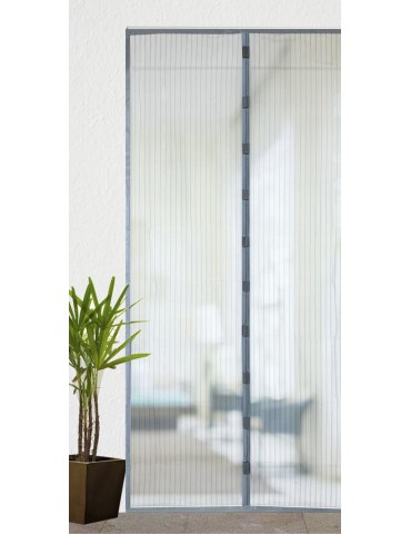 MOSQUITERA CON VELCRO/IMAN GRIS