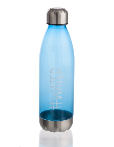 BOTELLA PLASTICO C/TAPE METALI