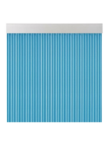 CORTINA CINTAS COLOR AZUL