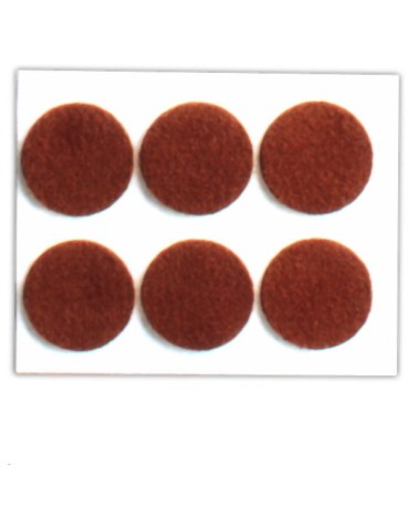 FIELTRO ADH. REDONDO MARRON