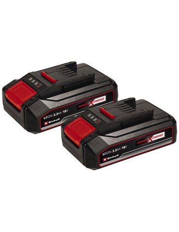 BATERIAS X2 2,5 AH TWINPACK