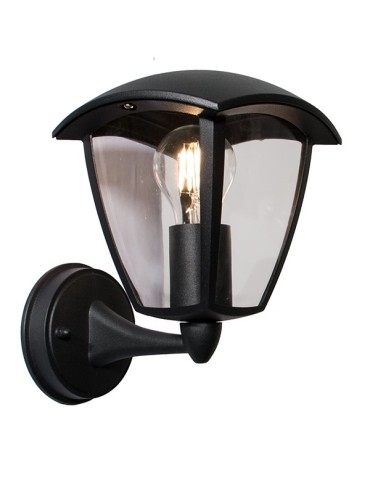 APLIQUE EXTERIOR ASCEN NEGRO