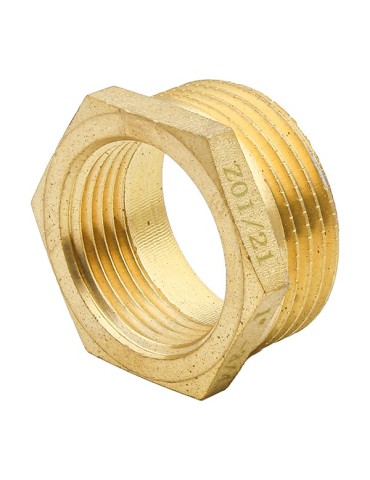 TUERCA REDUCCION LATON ROSCADO M-H