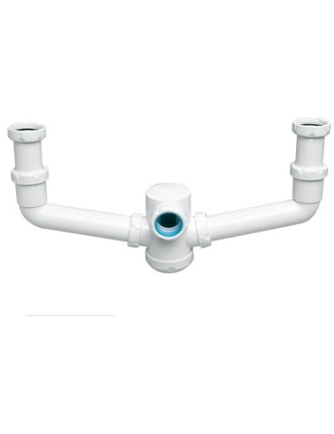 SIFON DOBLE FREGADERO S-7 D.40