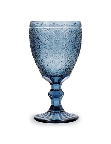 COPA VIDRIO RELIEVE BLUE MOON PACK-6