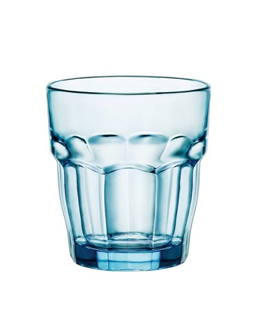 VASO AGUA AZUL ROCK BAR PACK 6