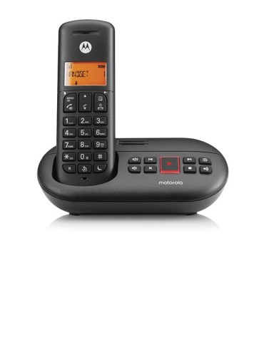 TELEFONO INALAMBRICO CON CONTESTADOR E211 BLACK