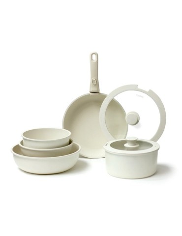 BATERIA COCINA WHITE 8 PZAS