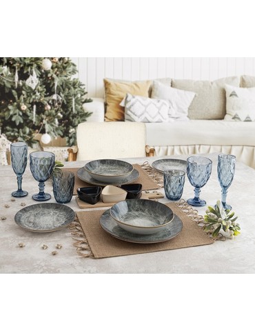 BOL TRIANGULAR APERITIVO SET-3 C/TABLA MOANA