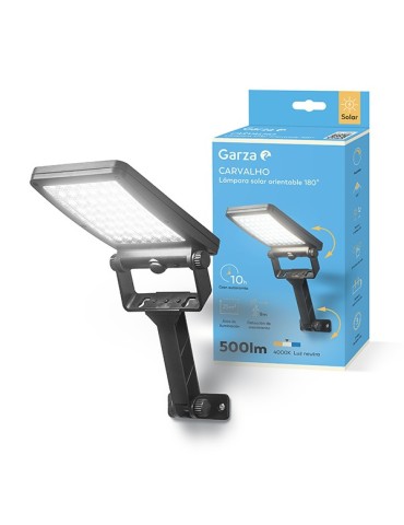 APLIQUE SOLAR CARVALHO 500 LM