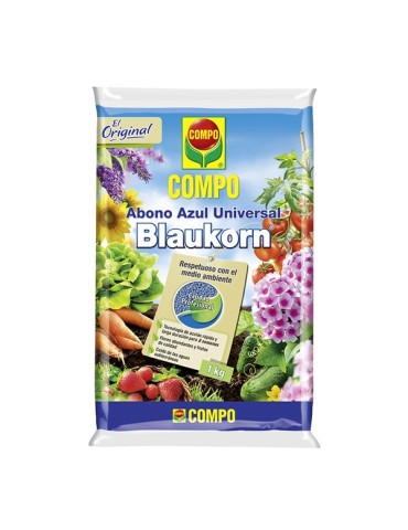 TIERRA MACETA AZUL UNIV BLAUKORN