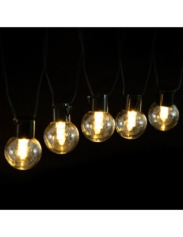 GUIRNALDA LUCES SOLARES COLUMNA BURBUJA G50