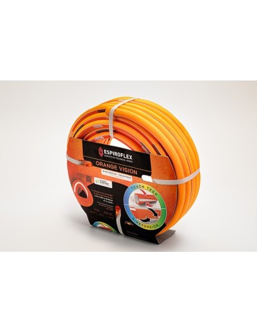 KIT MANGUERA VISION ORANGE 5/8 CON LANZA
