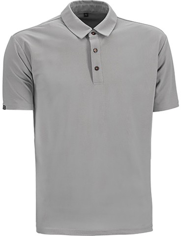 POLO M/CORTA NATURE TECH GRIS