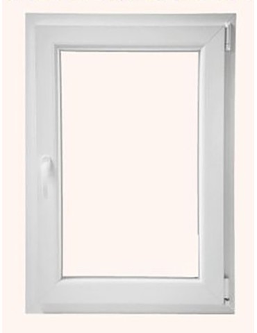 VENTANA CANDO PVC 1 HOJA IZQUIERDA 100X80