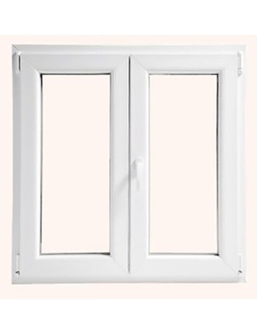 VENTANA CANDO PVC 2 HOJAS 100X100