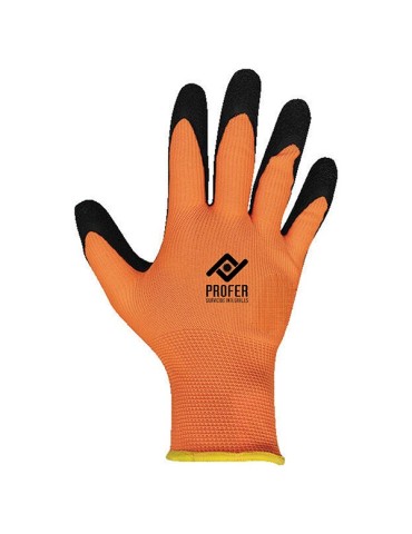 GUANTE DE LATEX NARANJA B/6