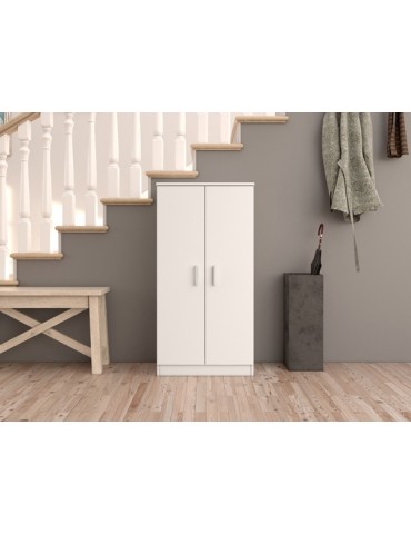 ZAPATERO 2 PUERTAS BLANCO