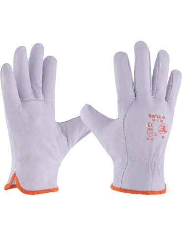 GUANTE PIEL FLOR VACUNO NATURAL